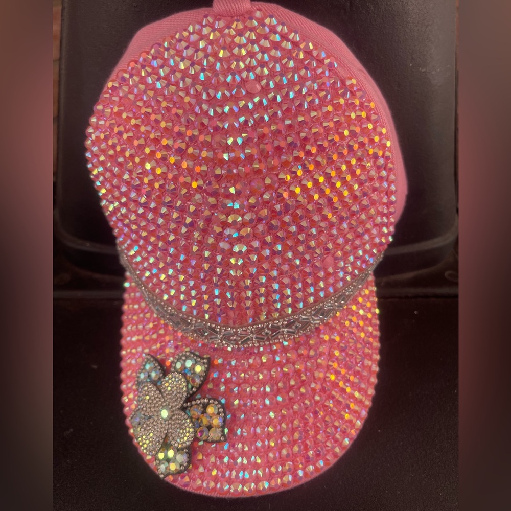 Pink Bling Cap NWOT